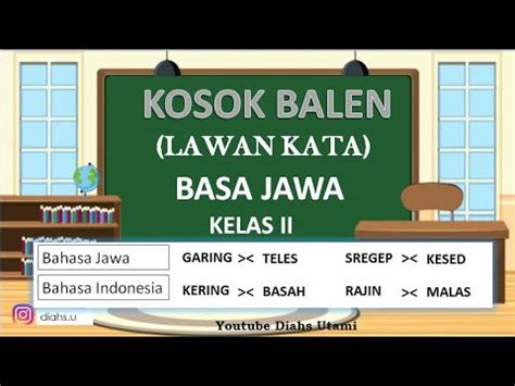 Balen bahasa jawa artinya Layanan terjemahan online bahasa indonesia ke bahasa jawa dan sebaliknya dengan unggah-unguh bahasa jawa
